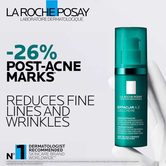 La Roche-Posay Effaclar A.Z. Gel Cream 40ml La Roche-Posay Effaclar A.Z. Gel Cream 40ml