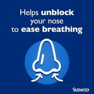 Sudafed Blocked Nose & Sinus Capsules 16 Capsules