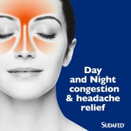 Sudafed Congestion And Headache Relief Day And Night 16 Capsules