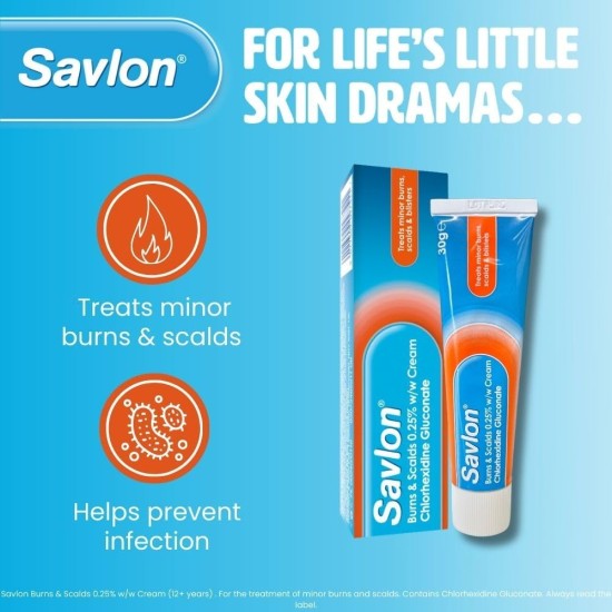 Savlon Burns & Scalds Cream 30g