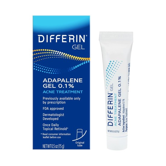 Differin Acne Treatment Gel with Adapalene 0.1% 15g