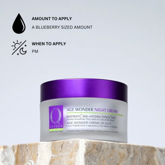 Oxygen Age Wonder Night Cream (Combination to Oily Skin) Oxygen Age Wonder Night Cream (Combination to Oily Skin)