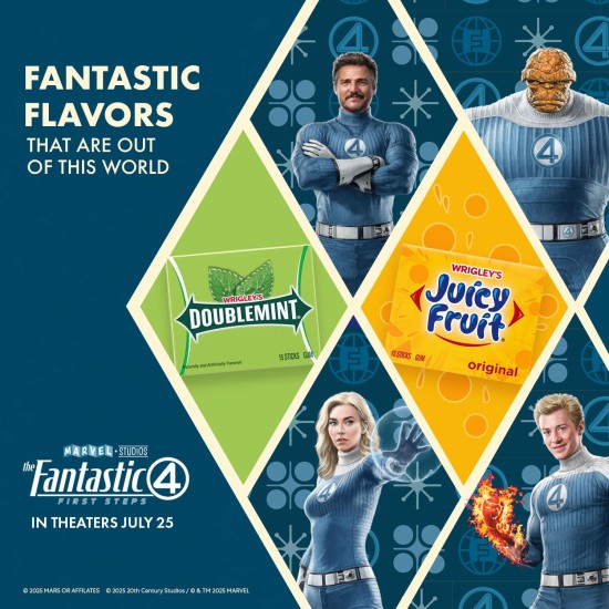 Juicy Fruit Chewing Gum 10 Pieces 14g