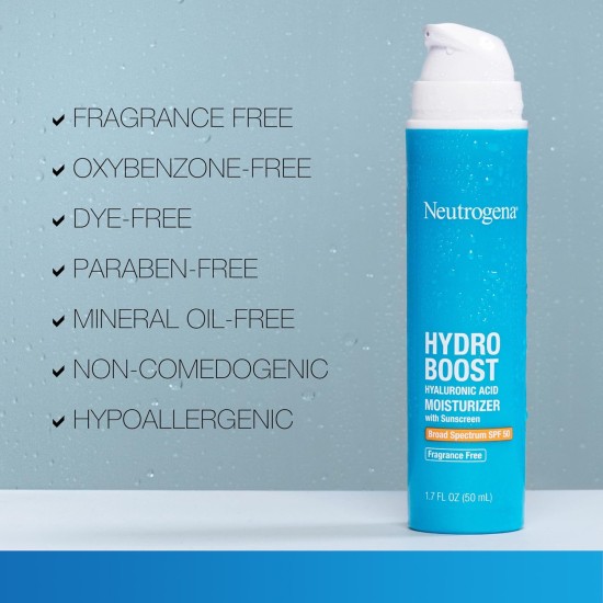 Neutrogena Hydro Boost Moisturizer - SPF 50 - 1.7 fl oz Neutrogena Hydro Boost Moisturizer - SPF 50 - 1.7 fl oz