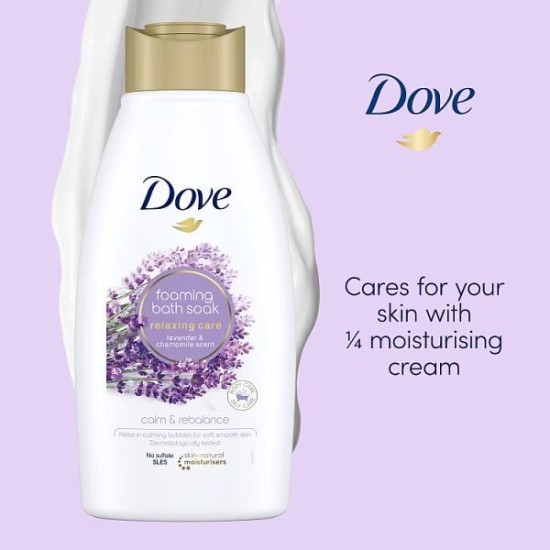 Dove Bubble Bath Soak Relaxing Care 450ml Dove Bubble Bath Soak Relaxing Care 450ml