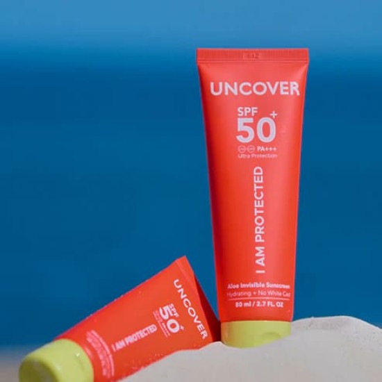 I Am Protected Uncover Aloe Sunscreen SPF 50+ 
