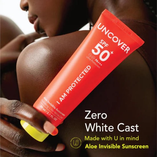 I Am Protected Uncover Aloe Sunscreen SPF 50+ 
