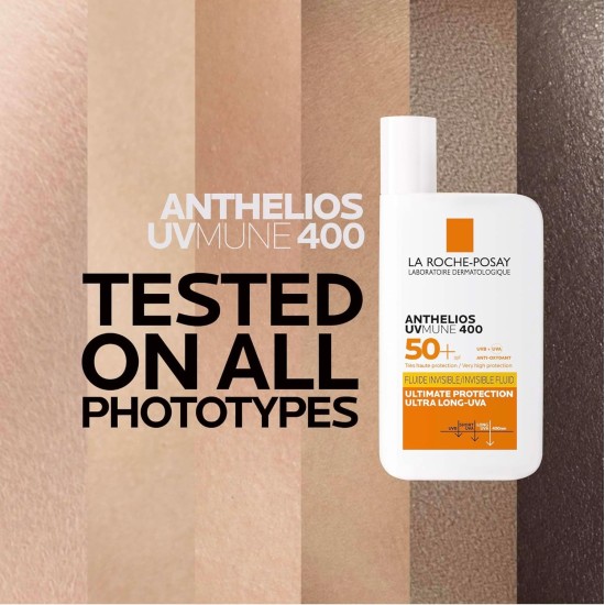  La Roche-Posay Anthelios UVMune 400 Ultra-Light Invisible Fluid Spf 50+