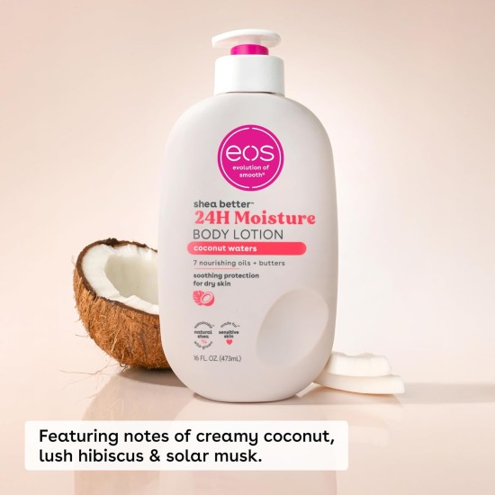 EOS Shea Better Moisture Body Lotion - Coconut Waters - 473ml