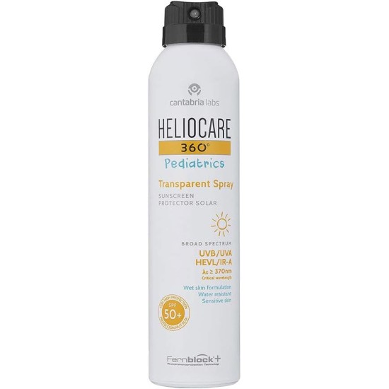 Heliocare 360º Pediatrics Spf50+ Transparent Spray 200ml