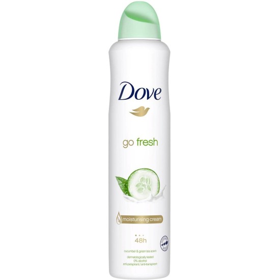Dove Go Fresh Cucumber & Green Tea Deo Deodorant Spray 250ml
