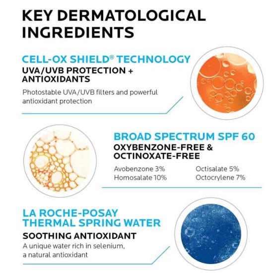 La Roche-Posay Anthelios Sunscreen, Melt-In-Milk for Face and Body Sunscreen Lotion - SPF 60 - 5oz​