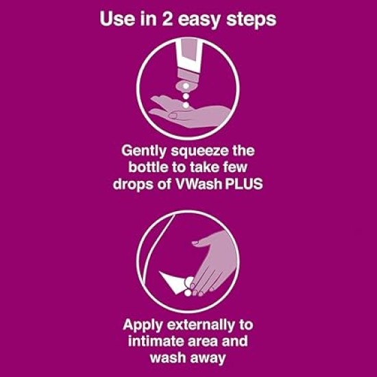 V Wash Plus Expert Intimate Hygiene Wash 100ml