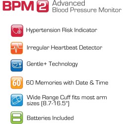 Microlife BPM2 Automatic Digital Upper Arm Blood Pressure Monitor