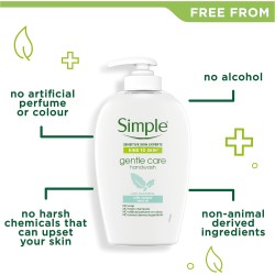 Simple Kind to Skin Pure Hand Wash 250ml Simple Kind to Skin Pure Hand Wash 250ml