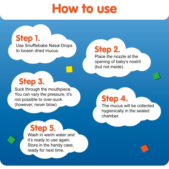 Snufflebabe Nasal Aspirator Snufflebabe Nasal Aspirator