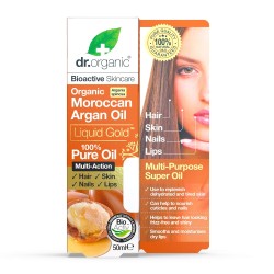 Dr. Organic Moroccan Argan Oil 100% Pure Oil 50ml