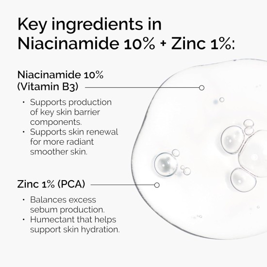 The Ordinary Niacinamide 10% + Zinc 1% 60ml