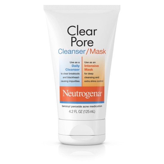 Neutrogena Clear Pore Cleanser/mask 4.2 Oz