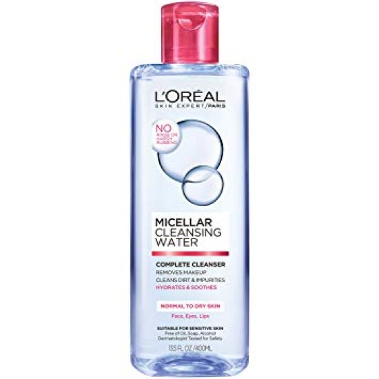 Loreal Paris Micellar Cleansing Water Complete Cleanser 13.50z
