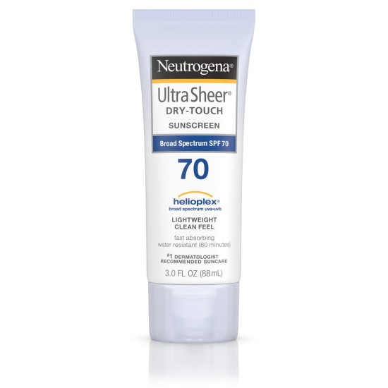 Neutrogena Ultra Sheer Dry-touch Sunscreen Lotion Spf70