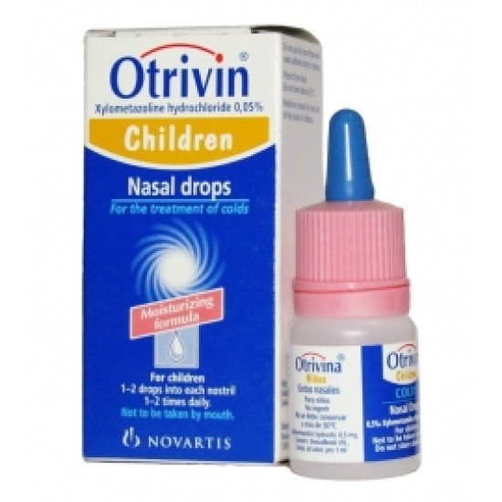 Otrivin Drops Paed0.05 10ml