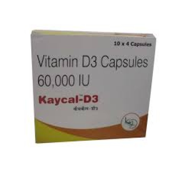 Vitamin D3 Capsules 60000 Iu 10 X 4 Capsules