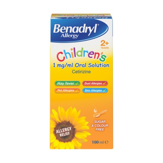 Benadryl Allergy Syrup 70ml