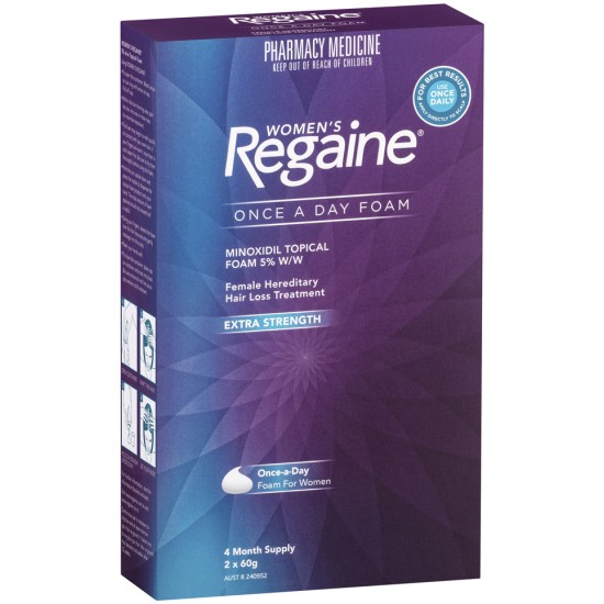 Regaine Hair Regrowth Foam For Women Foam 73ml, 2months Supply