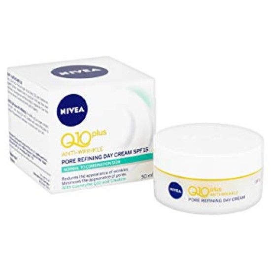 Nivea Q10 Plus Anti-wrinkle Day Cream With Spf15 50 Ml 