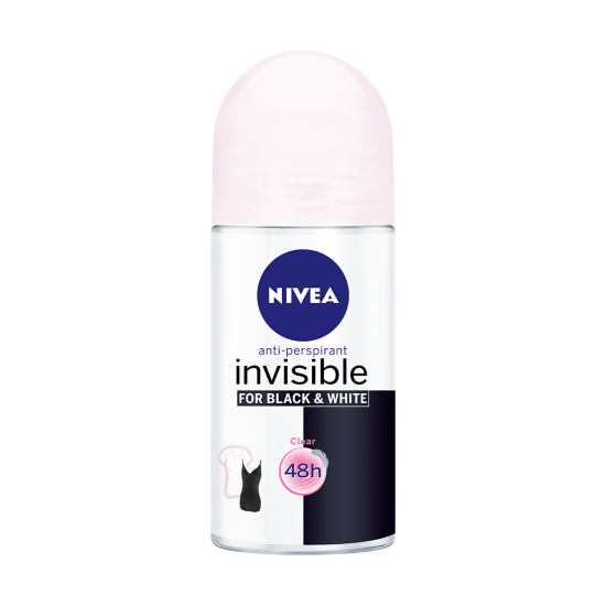 Nivea Black And White Invisible Clear Anti-perspirant For Women 50 Ml 