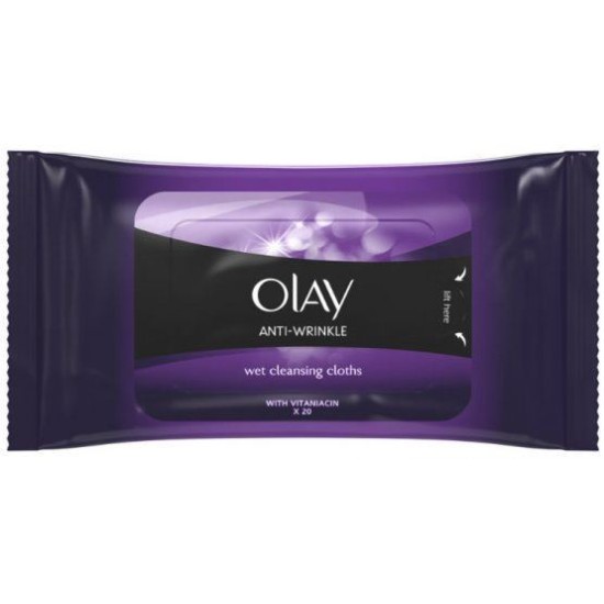 Olay Age Defy Anti-wrinkle Wet Cleansing 20 Wipes