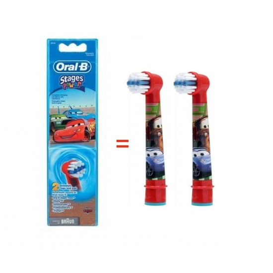 Oral B Stages Kids Avengers Replacement Toothbrush Heads Pack Of 4