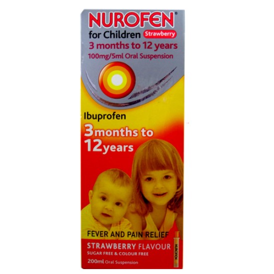 Nurofen Child 200ml Orange/ Strawberry