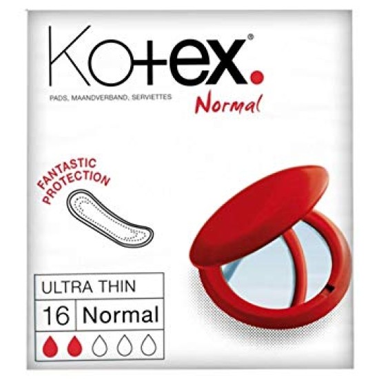 Kotex Ultra Thin Normal With Wings 14 Pads