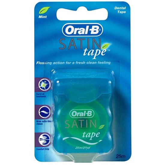 Oral B Satin Tape Mint Wax