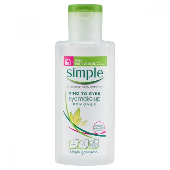 Simple Kind To Skin Eye Make Up Remover 125ml