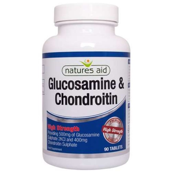 Natures Aid Glucosamine And Chondroitin Complex 90 Capsules