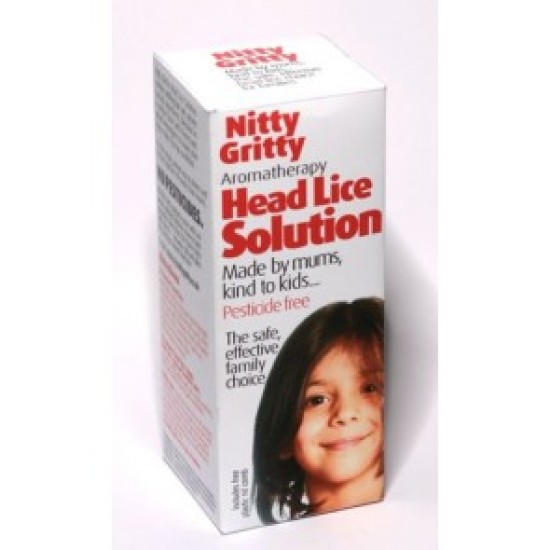 Nitty Gritty Aromatherapy Headlice Solution Kit 150ml