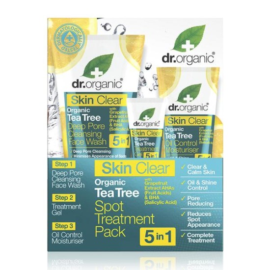 Dr Organic Skin Clear Tea Tree Treatment Gel 10 Ml