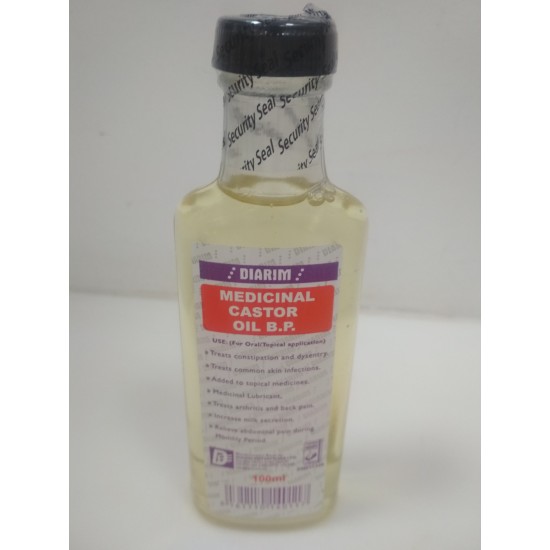 Diarim Medicinal Castor Oil B.p. 100ml
