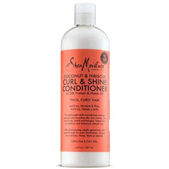 Shea Moisture Coconut And Hibiscus Curl And Shine Conditioner