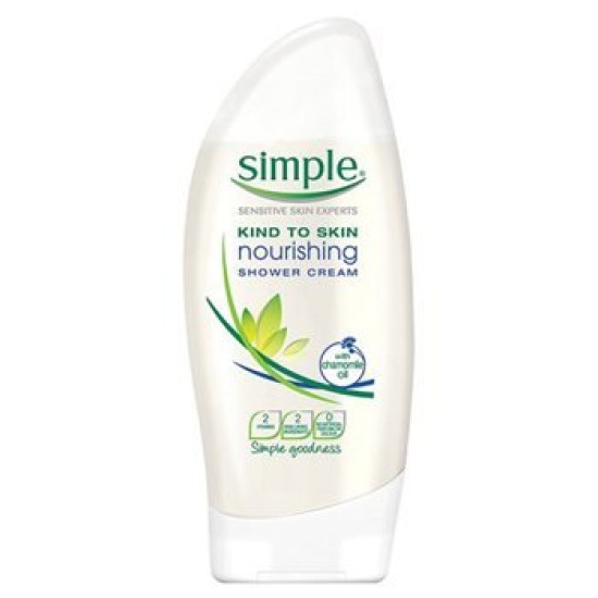 Simple Kind To Skin Nourishing Shower Cream 250ml