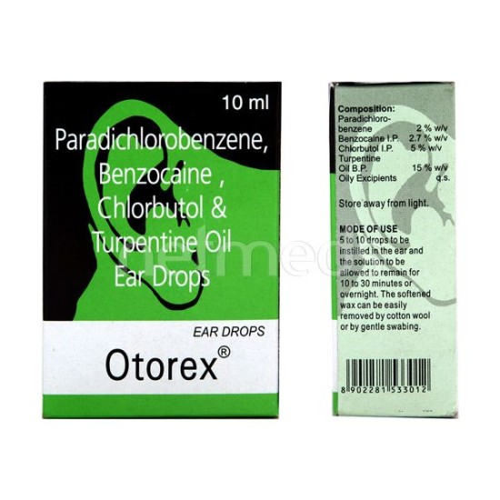 Otorex Ear Drops 10ml