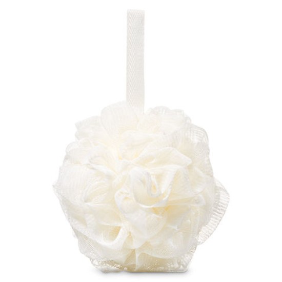 Bath And Body Works Cream Mesh Shower Sponge