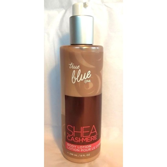 Bath And Body Works True Blue Shea Cashmere Body Lotion 8 Oz