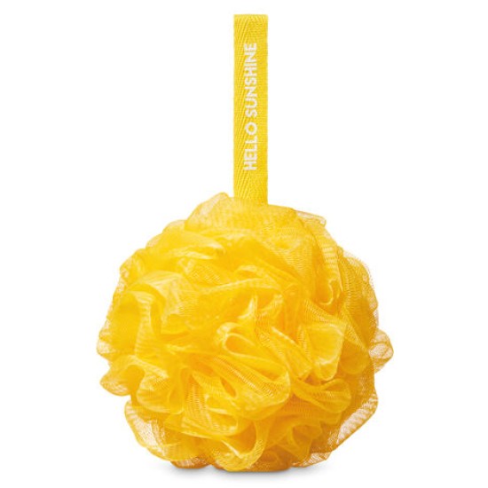 Bath And Body Works Yellow Mesh Shower Sponge