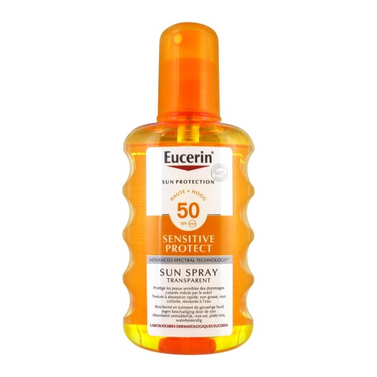 Eucerin Sun Protection Spray Transparent Spf50 200ml