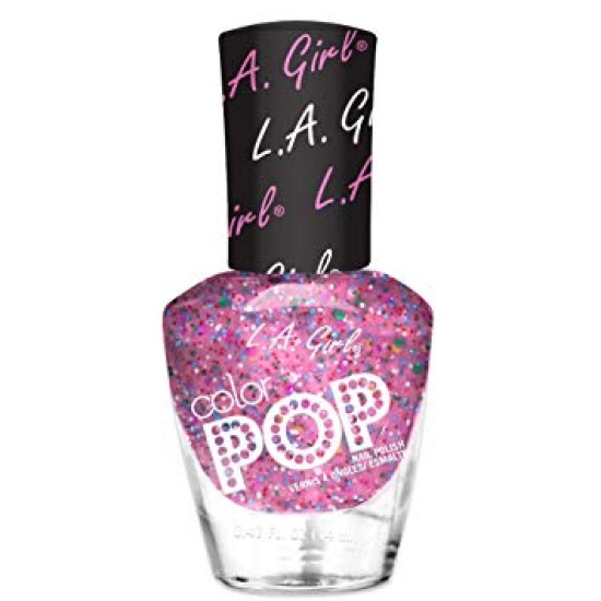 L.a. Girl Color  Pop Nail Polish Birthday Cake 0.47 Oz