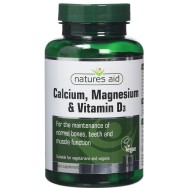 Natures Aid Calcium Magnesium And Vitamin D3 90 Tablets